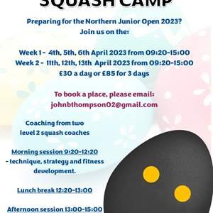 Thompson's Easter Squash Camps