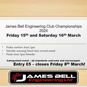 James Bell Engineering Club Championships 2024